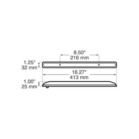 Peterson LED ID BAR LIGHT V169-3R